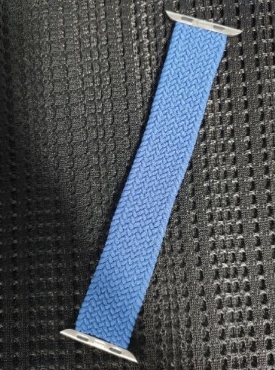 Customer photo review of Nylon Braided Solo Loop Band for Apple Watch