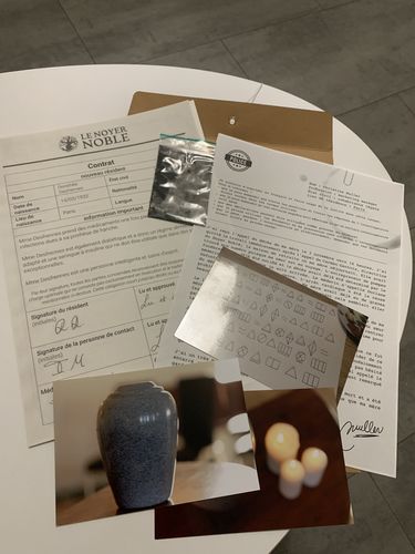 Customer photo review of Dossier Cendres (analogique)