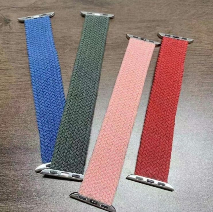 Customer photo review of Nylon Braided Solo Loop Band for Apple Watch