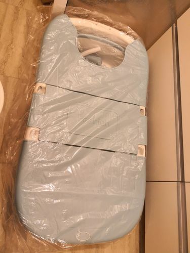 Customer photo review of Portable Stand alone Folding Bathtub for Adults