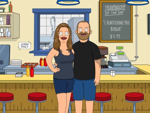 Customer photo review of Personalized Bob’s Burgers Custom Portrait