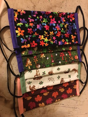 Customer photo review of Black Elastic - 20 Pieces (10 Masks)