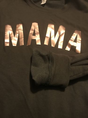Customer photo review of Mama Core Sweatshirt 00 (MRK X)