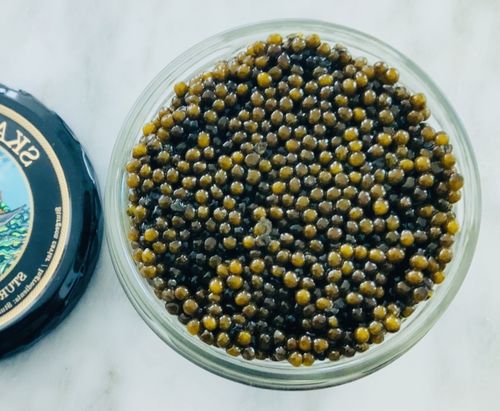 Customer photo review of “Israeli Karat” Osetra Caviar