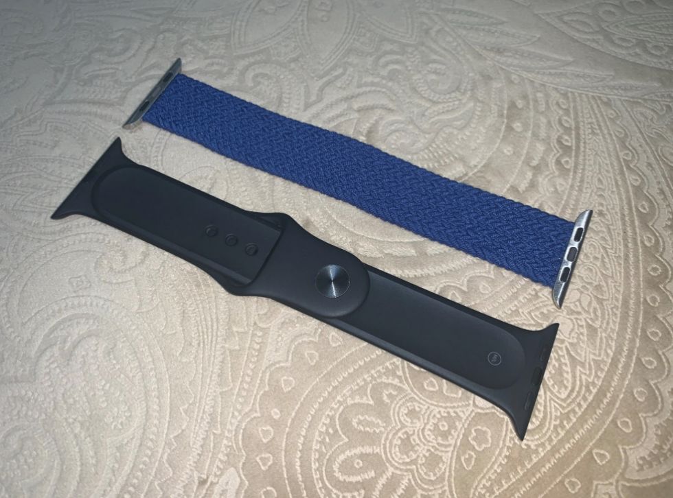 Customer photo review of Nylon Braided Solo Loop Band for Apple Watch