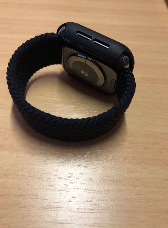 Customer photo review of Nylon Braided Solo Loop Band for Apple Watch
