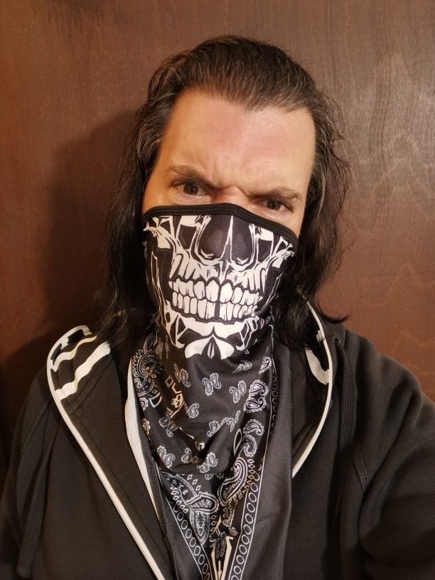 Customer photo review of Face Mask - Multiple Styles