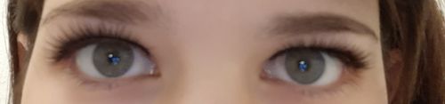 Customer photo review of Magnifiquelashes - Diamond
