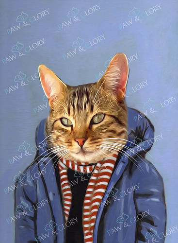 Customer photo review of Submit Your Own Design:  Pet Portrait