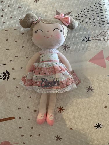 Customer photo review of Personalized Gloveleya Spring Girl Doll With Gift Bag - 5 Colors