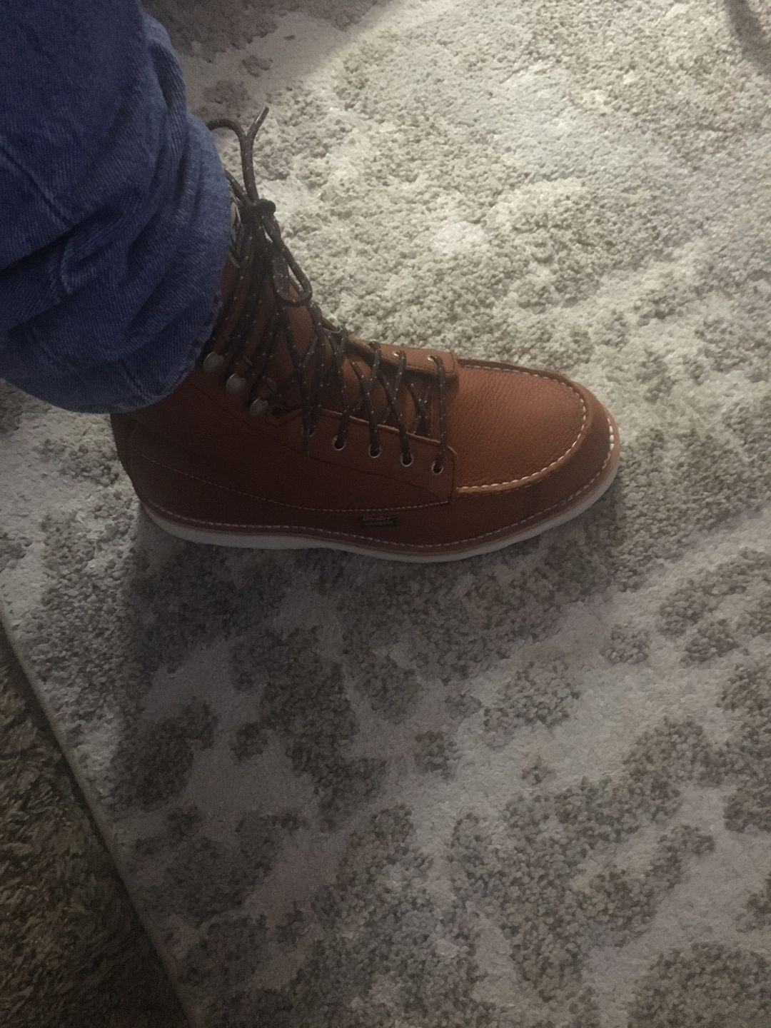 Customer photo review of Irish Setter by Red Wing Men's Wingshooter 9-inch Waterproof Boots 00894