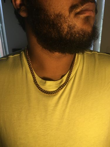 Customer photo review of Cuban (Gold) 8mm