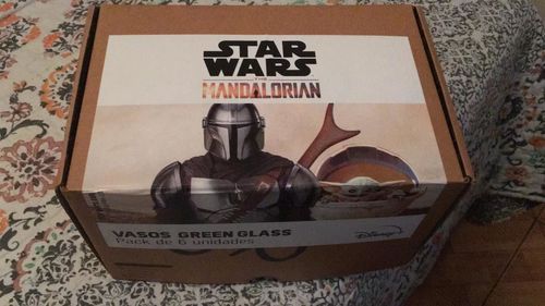 Customer photo review of The Mandalorian - Green Glass