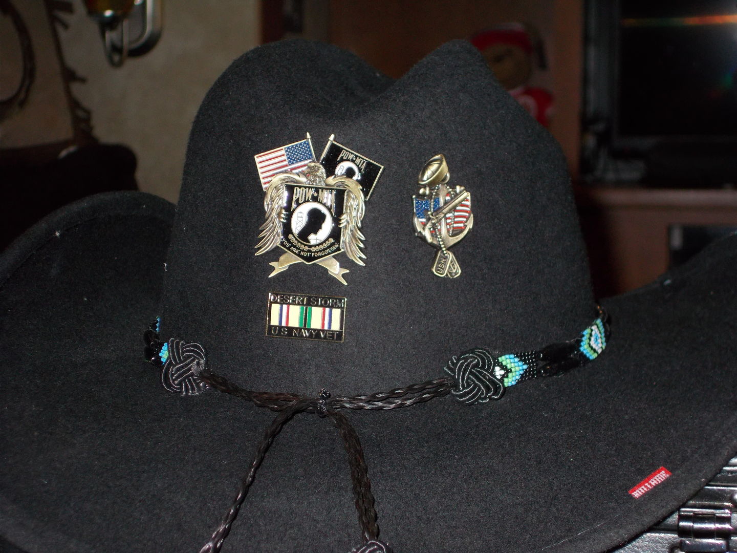 Customer photo review of POW*MIA Memorial Pin