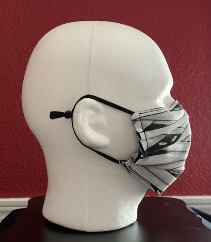Customer photo review of Black Elastic - 20 Pieces (10 Masks)