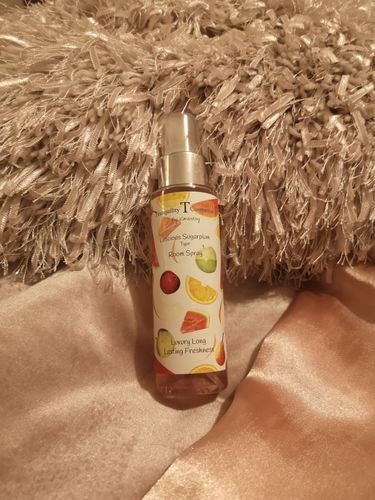 Customer photo review of Fruity Scented Room Sprays