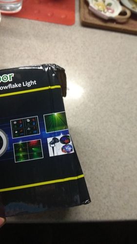 Customer photo review of Star Laser Light - Diwali Decoration Light