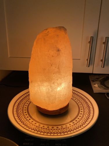 Customer photo review of (Set of 6) Original Himalayan Salt Lamps - Large