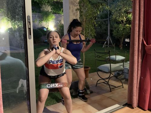 Customer photo review of Banda Elástica de Resistencia