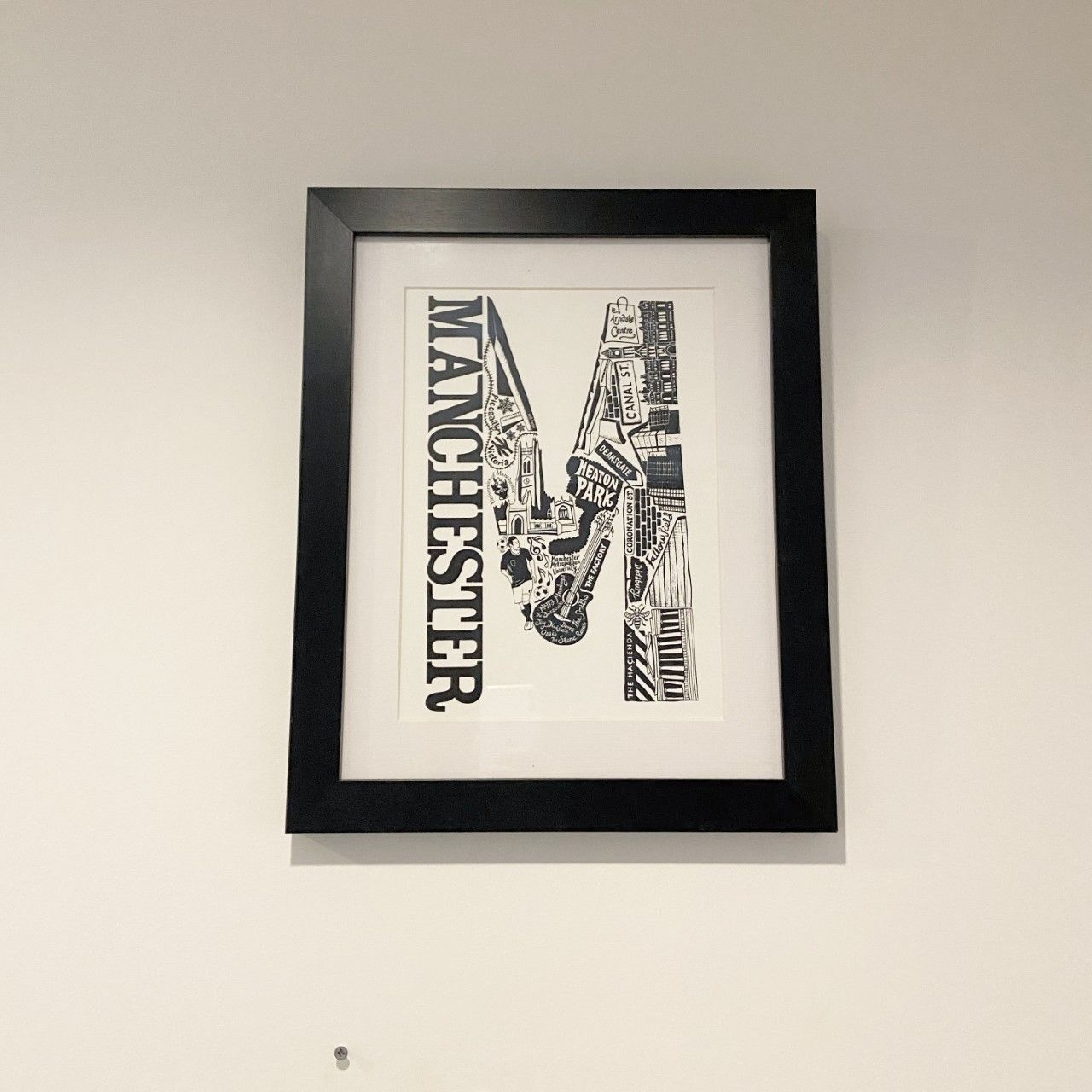 Customer photo review of Manchester Print