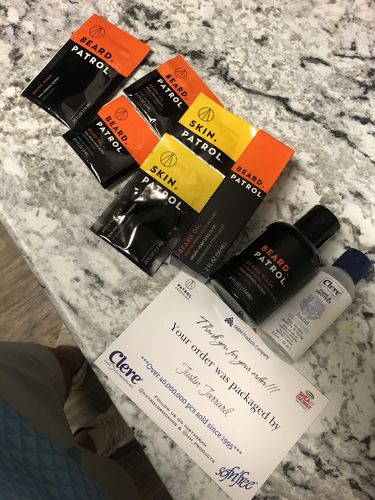 Customer photo review of BEARD WASH + BEARD OIL BUNDLE