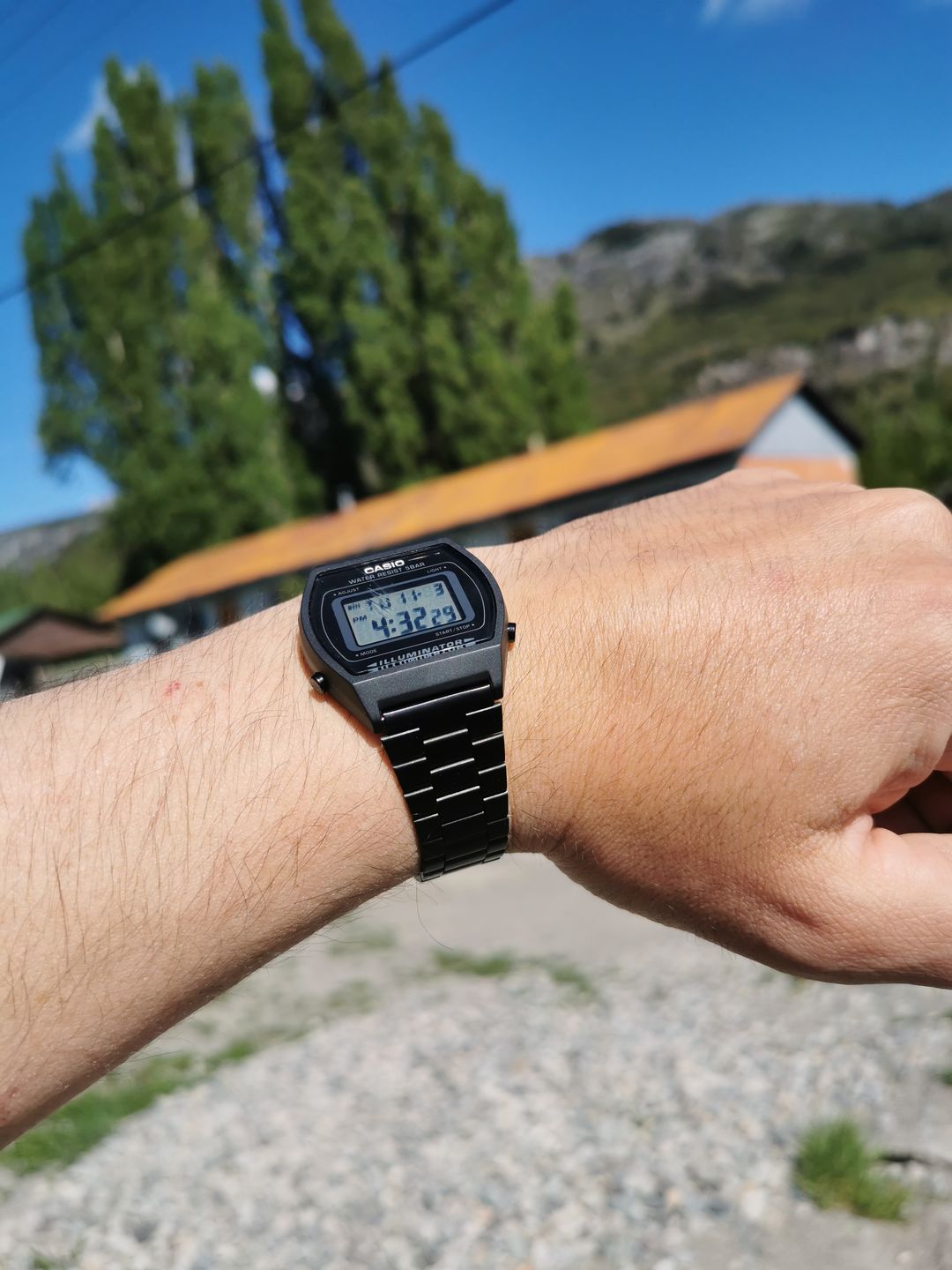 Customer photo review of Reloj Casio Vintage B640WB-1ADF Digital Metálico Negro
