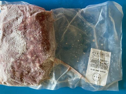 Customer photo review of Beef Ground Meat