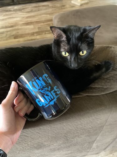 Customer photo review of King of Games - Ceramic Coffee Mug