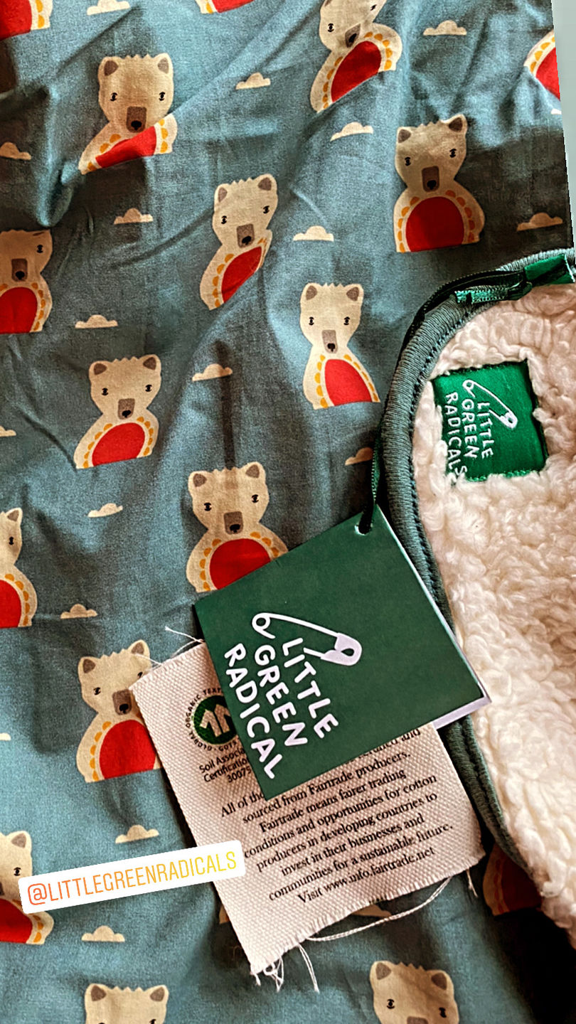 Customer photo review of Polar Bear Blanket