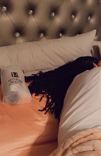 Customer photo review of Peculiar Roots Lint- Free Loc Brush