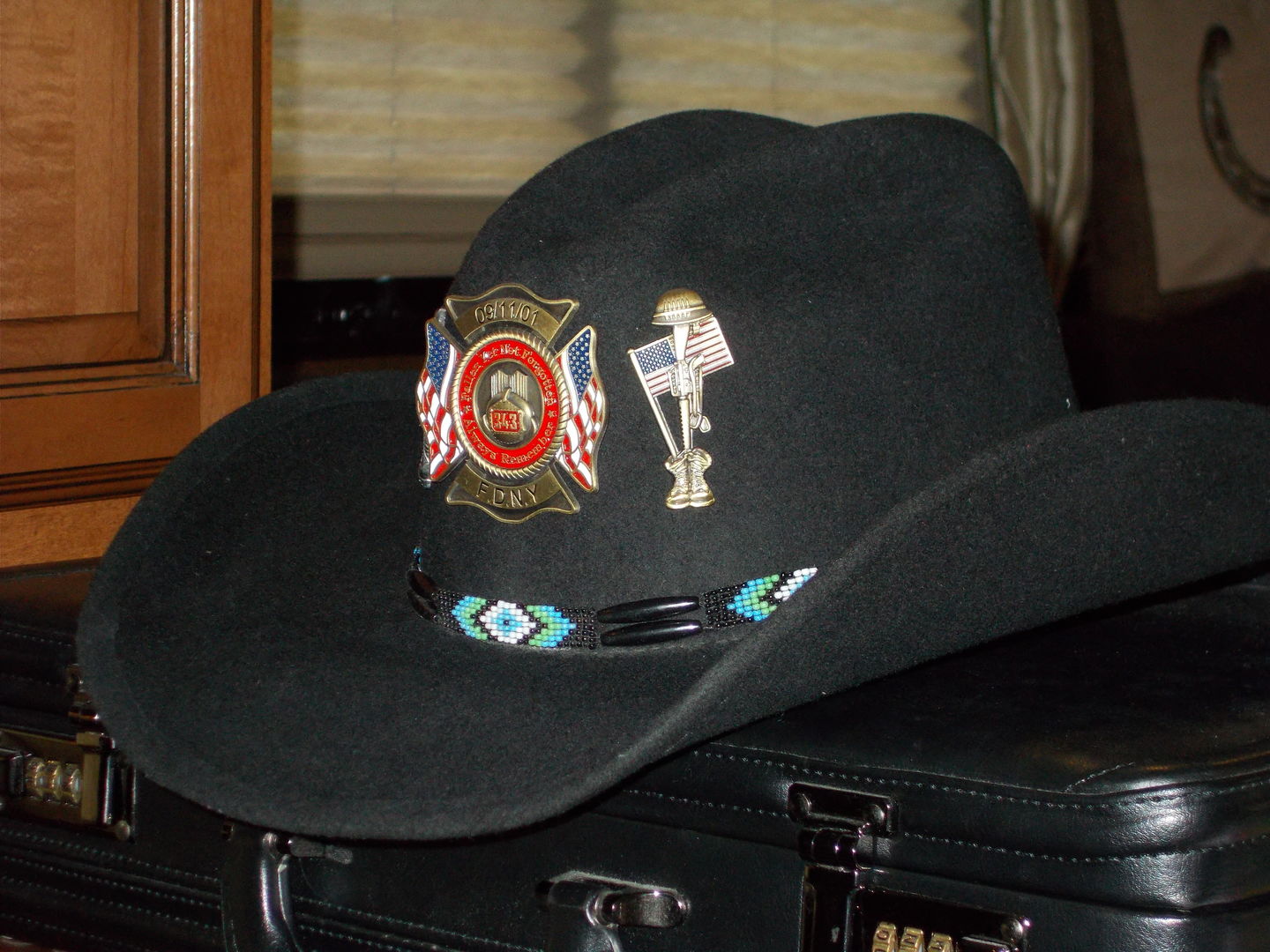 Customer photo review of 9/11 Firefighter Lapel Pin