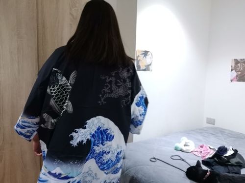Customer photo review of Kimono Dragon<br> Koï