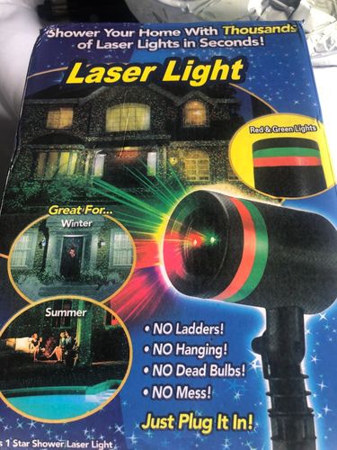 Customer photo review of Star Laser Light - Diwali Decoration Light