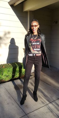 Customer photo review of Stepping Into My 59th Birthday