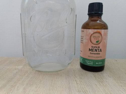 Customer photo review of Aceite de menta comestible