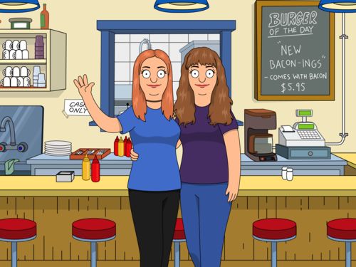 Customer photo review of Personalized Bob’s Burgers Custom Portrait