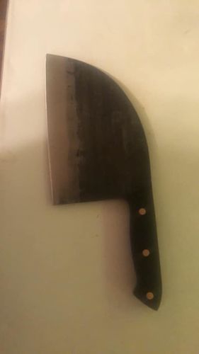 Customer photo review of Nakiri™ - The Original Serbian Sarschach Steel Knife