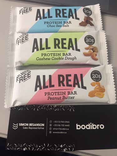 Customer photo review of Special Offer Trial Pack Protein Bar 3 Pack 60g
