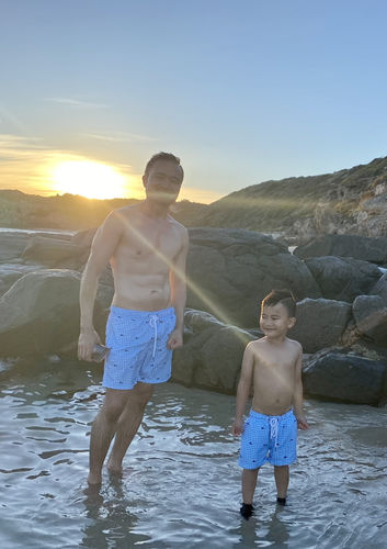 Customer photo review of Noosa Shorts