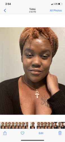 Customer photo review of Layered ANKH Chain