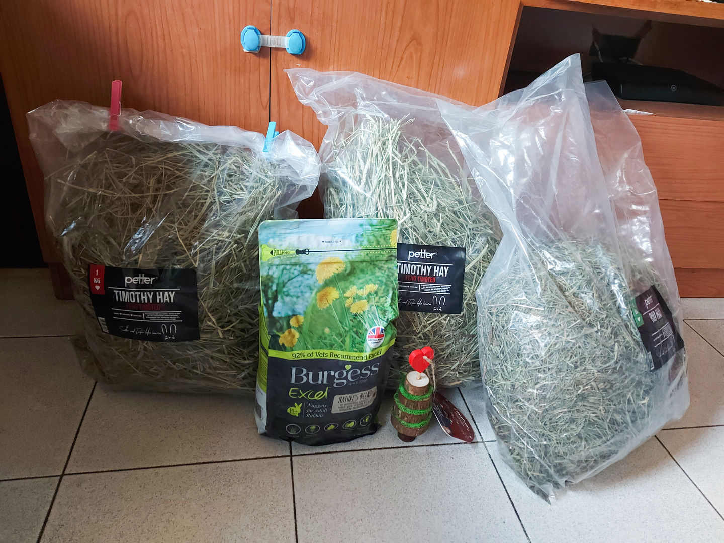 Customer photo review of Burgess excel Nature's Blend 1.5kg
