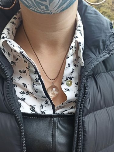 Customer photo review of Ewige Wünsche Halskette