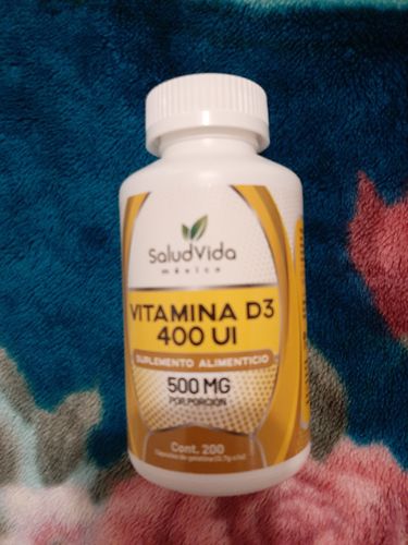 Customer photo review of Vitamina D3 400UI