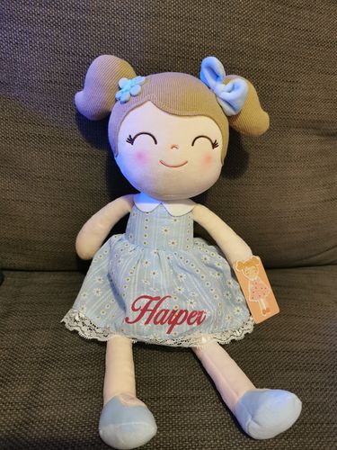 Customer photo review of Personalized Leyadoll (Blue) with Gift Bag