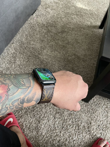 Customer photo review of Classic custom apple watch band