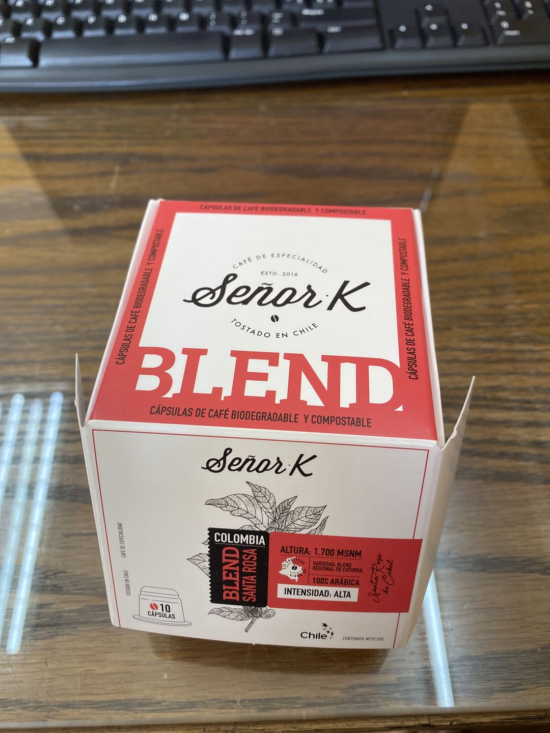 Customer photo review of Cápsulas de café compostables - BLEND Santa Rosa