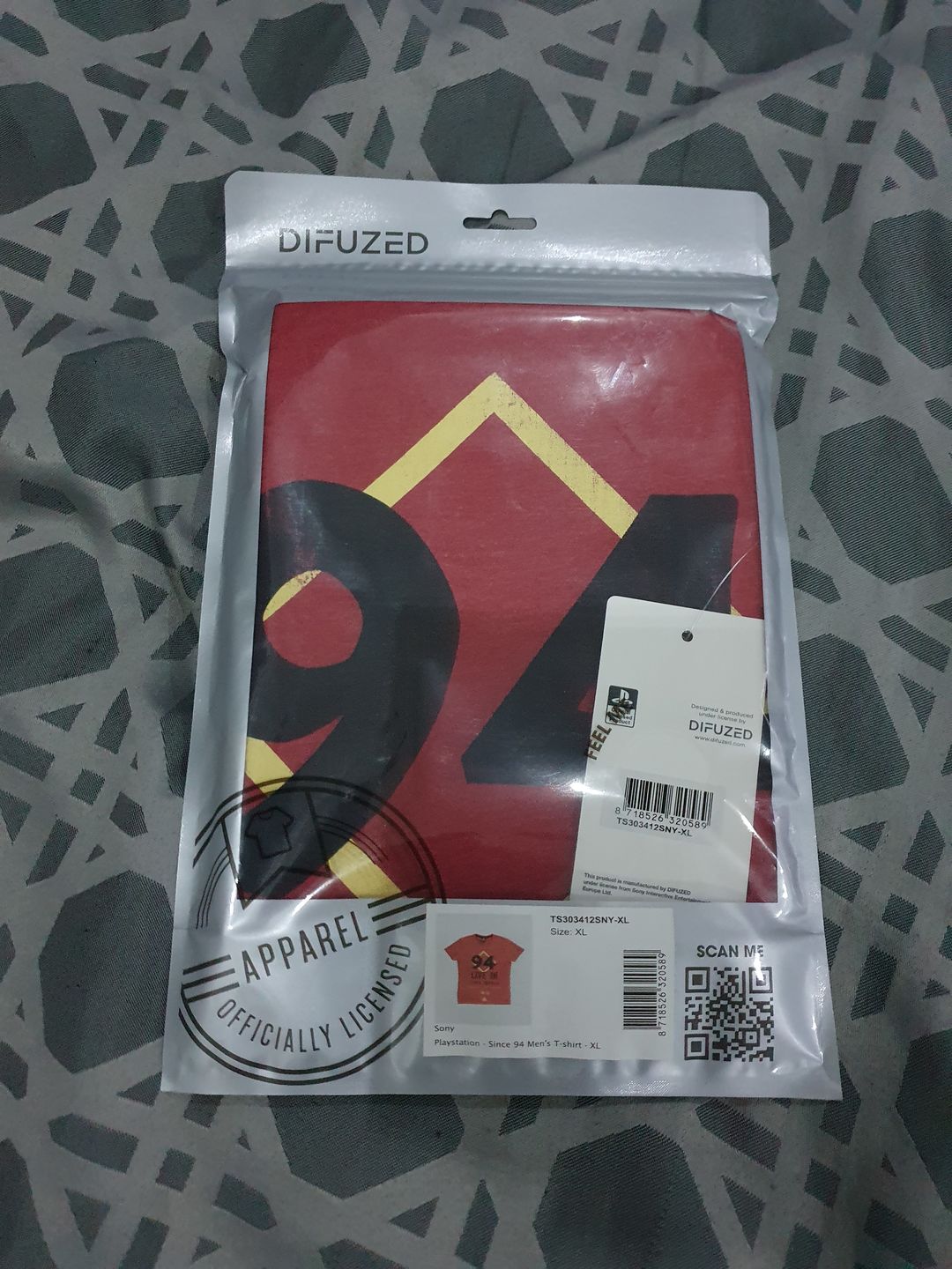 Customer photo review of Sony - PlayStation - Since 94 Men's T-shirt