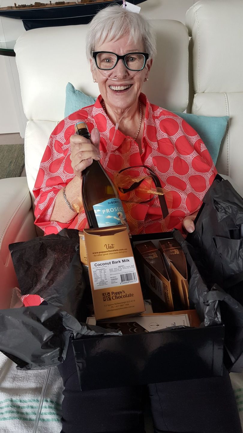 Customer photo review of Milk Chocolate Coated Freeze Dried Lychees 100g