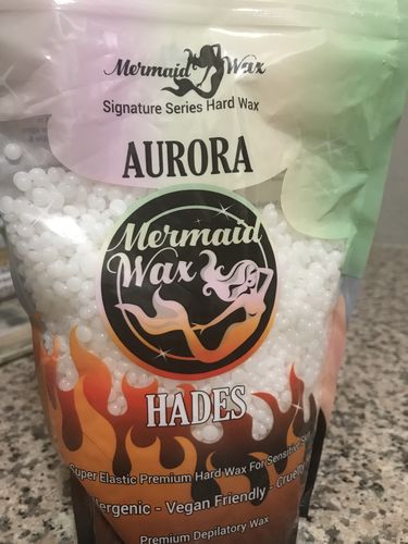 Customer photo review of At-Home Signature Series Hair Removal Wax