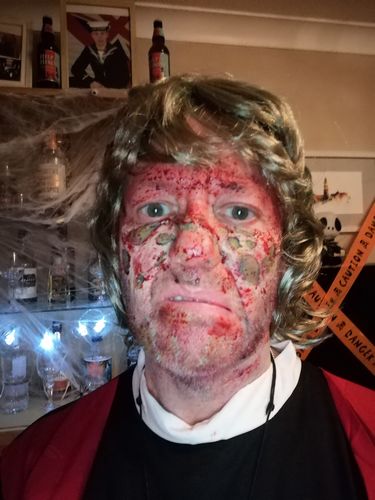 Customer photo review of Ben Nye 3D Special FX Makeup Kit